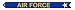 Air Force Streamer - Gold Star