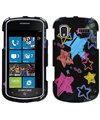 Samsung Chalkboard Star Black Cell Phone Snap-on Cover Faceplate / Executiv ....
