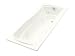 Whirlpool Tub by Kohler - K-1257-CB in White