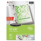 Wilson Jones 21444 - Vinyl Envelope, Non-Glare Finish, Clear, 10/Pack-WLJ21444