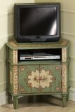 Amalia Standard Tv/vcr Stand Extra-lrg 44"w Sage Floral