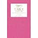 Table Cloth to Use as Tablecloth or Table Runner, Paper, Nicer than Vinyl & Plastic, Pink, Caspari