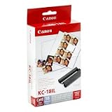 Canon KC-18IL Color Ink and Label Set (CP-100 200 300 Printers) by Canon