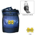 Michigan Wolverines NCAA Avalanche Picnic Cooler on Wheels