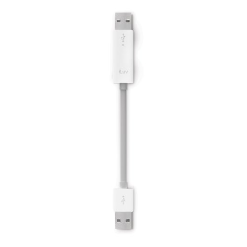 iLuv iCB707WHT 4-Feet USB File Transfer Cable - White