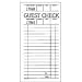 240-50 Adams 3.4x6.75 Guestcheck Paper 1PT Green 17 Line 100/50