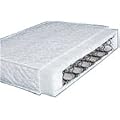 GEMMA Cotbed Sprung Mattress Superior Deluxe Spring Cot Bed Size - Ubound 140cm / 70cm No Seams at edges 10cm Thick