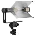 Lowel V-Light Pak, V-Light Kit with V-Light Broad Quartz Light, 500 watt 120 volt GDA Lamp, Silver Tota-brella & Uni-Stand.