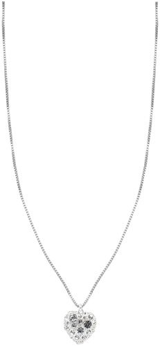 Click here to buy Fossil Necklace - Puffy Heart Pendant (Color: Silver) by FOSSIL.
