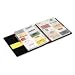 CRD65320 - Card File Binder,Holds 400 Cards,1-1/2 Capacity,Letter,BK