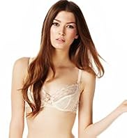 Limited Collection Scallop Embroidered Non-Padded A-DD Bra