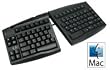 Goldtouch for Mac Adjustable Keyboard - Keyboard - USB - ergonomic - black