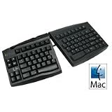Keyboard USB Ergonomic Qwerty Black for Apple