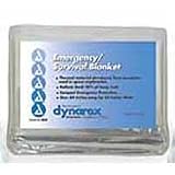 Emergency Mylar Thermal Blanket - 54 x 82 - Pack of 10 Blankets