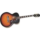 Epiphone EJ-200 Super Jumbo Acoustic Guitar, Vintage Sunburst