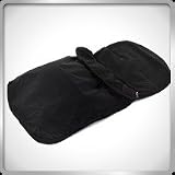 BLACK OBABY FLEECE LINED FOOTMUFF / COSY TOES