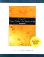 Principles of Auditing and Other Assurance Services
