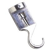 Aluminum Swivel Hook for Natural Wood Racks