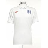 Umbro England Home Shirt 2009 2011 White 44 Chest