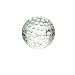 Oleg Cassini Golf-ball Crystal Paperweight - Clear