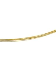7 Row Metallic Gold Coated Cable Chain With 14K Goldy Clasp Stainless Steel Ch734