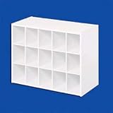CLOSET MAID 15-Pair Durable Shoe Organizer - White