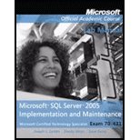  : Exam 70-431, Lab Manual: Microsoft SQL Server 2005 Implementation and Maintenance (Microsoft Official Academic Course Series)