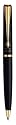 Parker Latitude Fine Writing Fine Point Ballpoint Pen, 1 Black Ink, Silky Black Barrel Pen(61936)