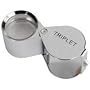 Folding Magnifier, 21mm Loupe, 20x, Chrome