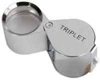 Pocket Magnifier - 20x Magnification, 21mm Loupe