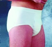 HealthDri Men's Reusable Heavy Briefs - XLarge : 42-44