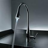 KWC 10.121.102.700 - Eve Demi Swivel Kit , Flexible Supply Hoses - Solid Stainless Steel Finish