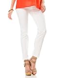 A Pea in the Pod: Secret Fit Belly(tm) Sateen Signature Pocket Slim Leg Maternity Pants
