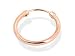 9ct Rose Gold Single Hoop Earring