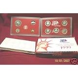 1999 - GEM SILVER PROOF - U.S. PROOF SET - INCLUDING 5 QUARTERS
