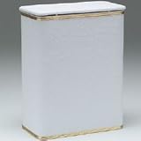 Traditional Times Quilted Vinyl Hamper