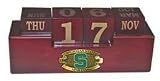 NCAA Michigan State Spartans Wooden Desk Calendar