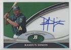 R.A. Dickey #202/399 Oakland Athletics (Baseball Card) 2011 Bowman Platinum Prospect Autographs Green Refractor [Autographed] #BPA-RD