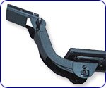 Hafele Keyboard arm-Dynamic combo pack set w/ keyboard & mouse tray, steel, blk