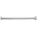Bobrick 6107x72 ClassicSeries 304 Stainless Steel Heavy Duty Shower Curtain Rod with Square End Flange, Satin Finish, 1" Diameter x 72" Length