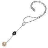 AZ Collection Swarovski Crystal and Pearl Necklace