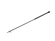 Fireplace Blow Poker with Black Finish