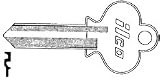KABA ILCO CORPORATION ER1 E-Z EARLE BLANK KEY #ER1