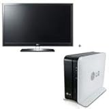 LG 55LV5500 55 inch Class LED LCD TV, Full HD 1080p Resolution - Bundle - w ....