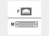 Digi International 76000698 TS DB25M Console Adapter