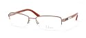 CHRISTIAN DIOR CD 3697 H0P RUSTSEMIMATTE EYEGLASSES.