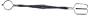 Uniflame 26 Inch Black Scissor Tongs
