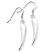Sterling Silver Dangling Horn Earrings