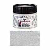 Eigenschaften Marabuwerke / Marabu Strukturgel Glitter, 100 ml, glitter-silber