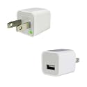 White USB Cable Power Adapter (Wall Charger Adaptor) for Apple iPod, iPhone, iPhone 3G, Touch, Shuffle, Nano, Classic